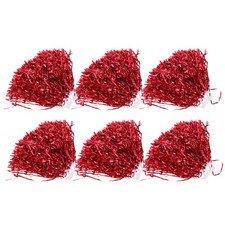 12 Pcs Cheerleading Hand Flower Cheerleader Pompoms Prop Accessory