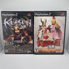TESTED CIB Kessen Kessen II Sony PlayStation 2, PS2 2 GAMES COMPLETE
