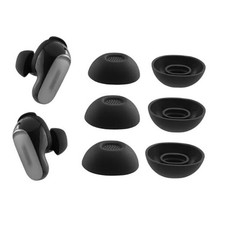 Replacement Silicone Ear Tips for Bose New QuietComfort Assorted S/M/L Black