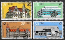 DDR 2673-2676 , gestempelt / o / Post , Geb&auml;ude , &Auml;mter , Bauten /g2