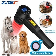 12W Handheld Laser Therapy 808nm 905nm for Pets Horses Dogs Cats Hip Dysplasia
