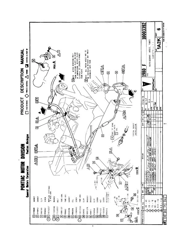 Manuale Di Assemblaggio 80 Firebird E Trans Am Utile Per Pontiac Bound 1978 1979 - Immagine 3 di 4