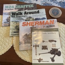 Sherman Tank #16 1977 M 24 Chaffee Walk Around & New Vanguard Lot 4 VTG