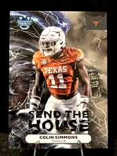 2025 Bowman Best U Colin Simmons Send the House Texas Longhorns 