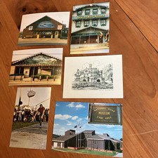 Sugarcreek Ohio, Goshen Dairy , Zane Grey Alpine Mills 6 Postcards Unused 90’s
