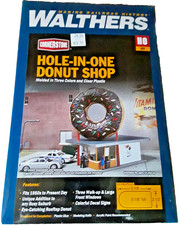 Walthers Cornerstone Hole-in One Donut Shop fits 1950s to Present NIB CC-123