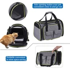 Expandable 600D Material Travel Pet Carrier Soft Sided Foldable Pet Dog Cat Fit