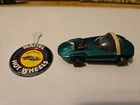 Hot Wheels Redline Silhouette Green W/ Button (#23