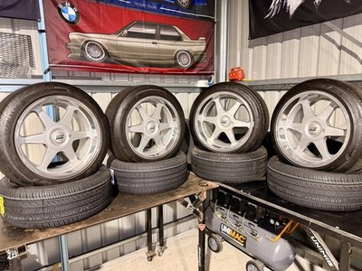 MK Motorsport MK1 17x8.5 ET13 / 17x10 ET20 5x120 BMW E36E46E34Borbet Staggered 