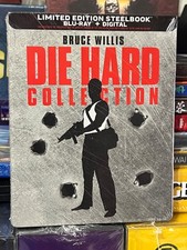 Die Hard Collection BLU-RAY Bruce Willis LIMITED EDITION STEELBOOK BRAND NEW 