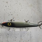 Vintage Luhr-Jensen Fishstick Topwater Lure 1/2 oz Silver Shiner - PERFECT COND — photo 3