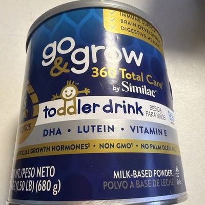 Go & Grow 360 Total Care by Similac Toddler Drink, 24-oz Can 5 HMOs Exp 08/2026