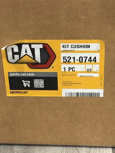 Used Genuine CAT 521-0744 Suspension Seat Cushion Deluxe Seat Cushion Kit