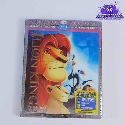Disney The Lion King 3D Blu-ray Diamond Edition