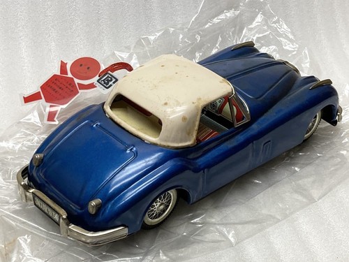 Bandai Bc Bandaiya Jaguar Xk150 Coupe Tin Vintage Friction Made In Japan 1960 Sh - Picture 3 of 9