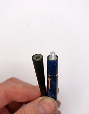 Vintage Conklin Endura Lapis Blue Desk Fountain Pen | eBay