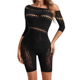 Women's Sexy-Lingerie Babydoll G-string Sleepwear Underwear Lace Dress Nightwear