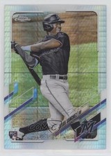 2021 Topps Chrome Prism Refractor Jesus Sanchez #101 0o6v