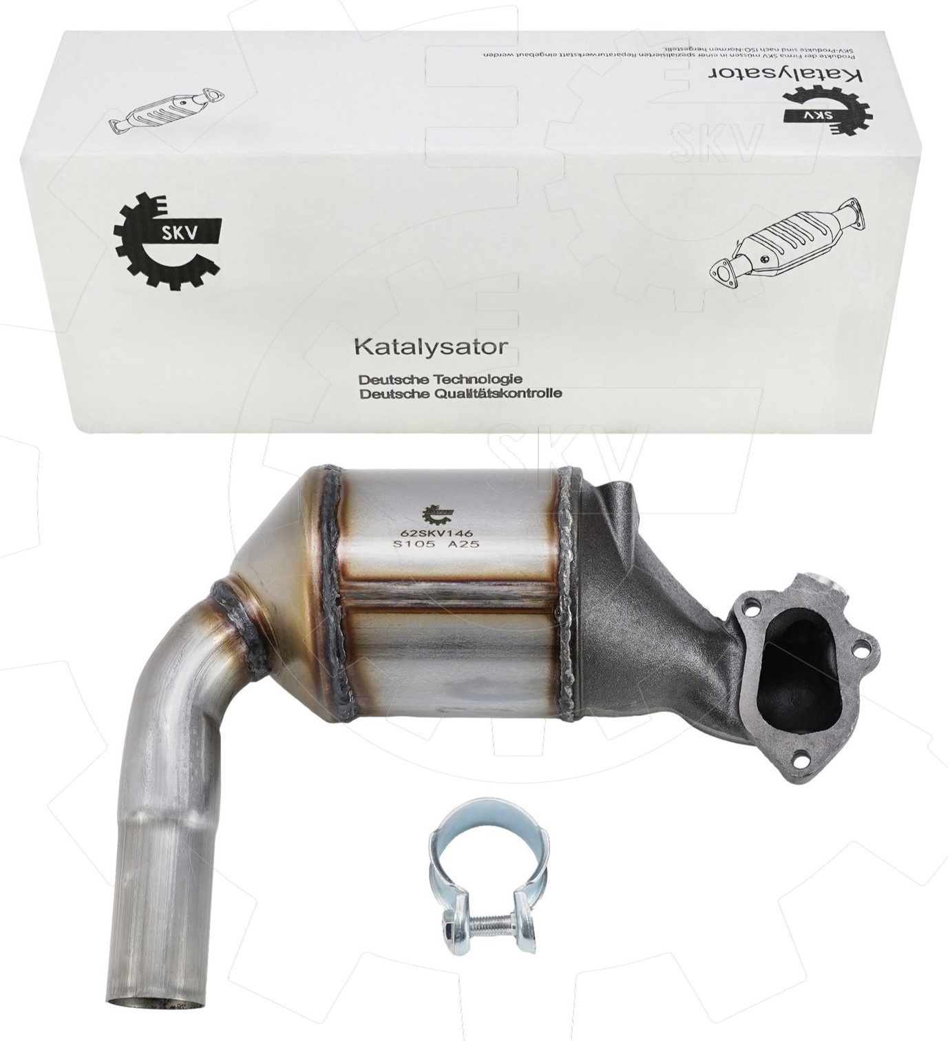 Catalyseur Euro 4 Fiat 500 Punto Opel Corsa D Ford Ka 1.3 JTD CDTi échappement 55194797