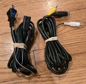 PARTS OR REPAIR Sega Saturn MK-80000A Black Console With Controller And Cords