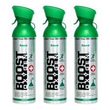 Boost Oxygen Large Natural 10L Canister  Respiratory Support for Aerobic