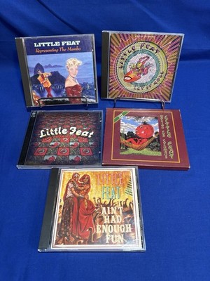 CD Lot Of 5 Little Feat CDs Waiting For Columbus Let It Roll Ain t Had Enough