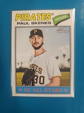 Paul Skenes 2026 Topps Heritage #33 Pittsburgh Pirates 