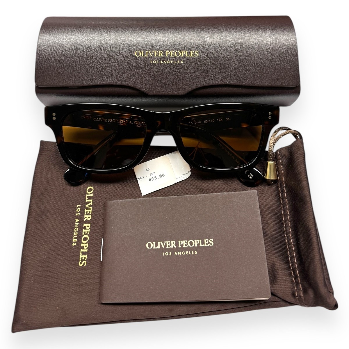 Oliver Peoples Rosson Sunglasses OV5540SU Brown Tortoise Breath