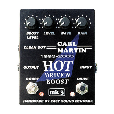 #ad Carl Martin Hot Drive #x27;N Boost mk 3 Pedal $279.00
