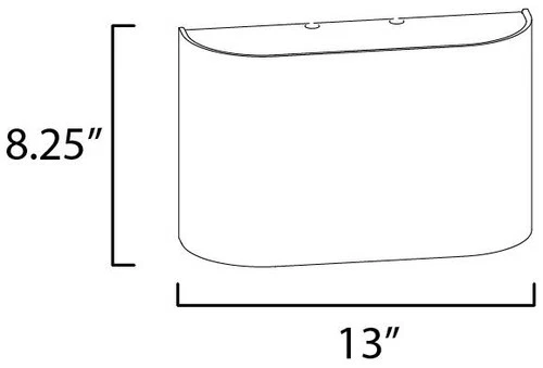 Maxim Prime 8 1/4" Wide Grass Cloth LED Wall Sconce - Picture 7 of 8