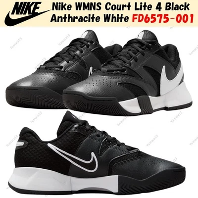 Nike WMNS Court Lite 4 Noir Anthracite Blanc FD6575-001 Taille Femme - Photo 1/4