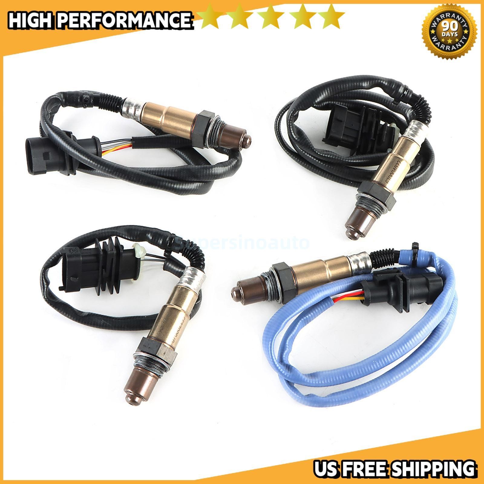 4PC Oxygen O2 Sensor Fit Maserati Ghibli 2014-2020 Levante 2017-2020 3.0L Turbo