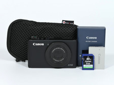 Canon PowerShot S110 Black 12.1MP 5x Compact Digital Camera w/SD card, Case
