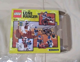 LEGO 79106 The Lone Ranger Cavalry Builder Set 100% Complete w/Manual RETIRED
