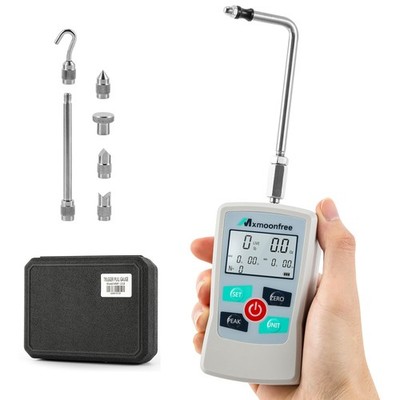 12LB Trigger Pull Gauge Digital Force Gauge, Data Storage for MAX/MIN/AVG Val...