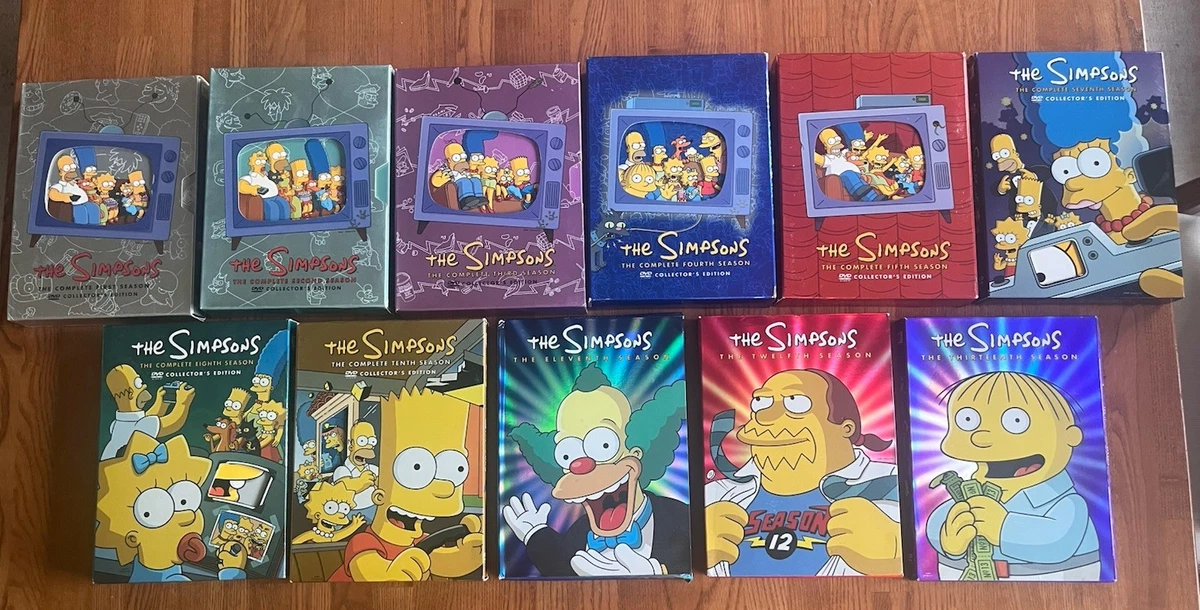 The Simpsons 1 Season DVDs & Blu-ray Discs for sale - eBay