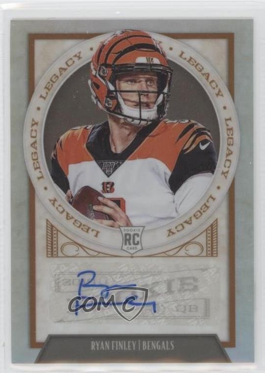 2019 Chronicles Legacy Update Rookies Signatures 10/50 Ryan Finley Auto RC uk2