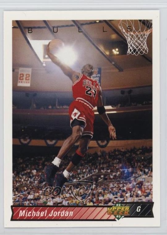 1992-93 Upper Deck Michael Jordan #23 HOF 1sw9