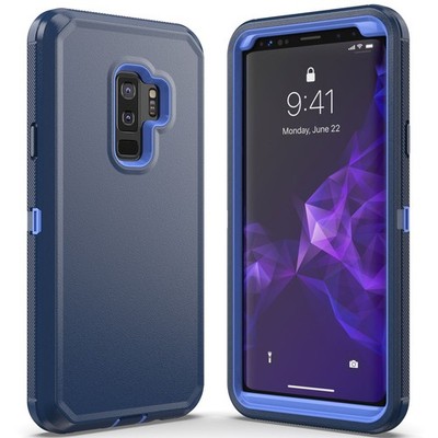 Blue For Samsung Galaxy S9 Plus/ S9/ Note 9 Shockproof Rugged Phone Case Cover