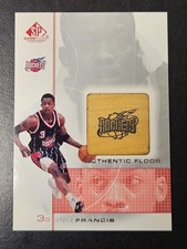 2000-01 SP Authentic Game Used Edition Floor #SF Steve Francis Rockets