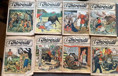s)lot de 18 "L'INTREPIDE" de 1934 et 1935 du N°1260 à 1297 - Photo 1/3