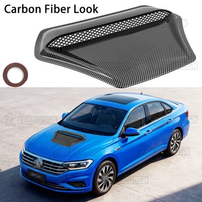 Car Air Flow Intake Outlet Hood Scoop Vent Trim Cover For Volkswagen Jetta Golf