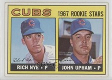 1967 Topps High # Rich Nye John Upham #608 7bt