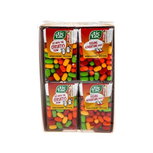 Tic Tac Fresh Breath Mints, Fruit Adventure - Pack 12 Count - 1 oz - 第 1/2 張圖片