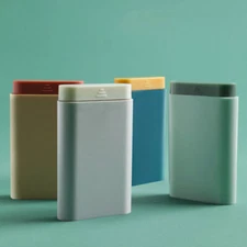 Portable Small Travel Tablet Medicine Pills Organizer Case Holder storage Box`