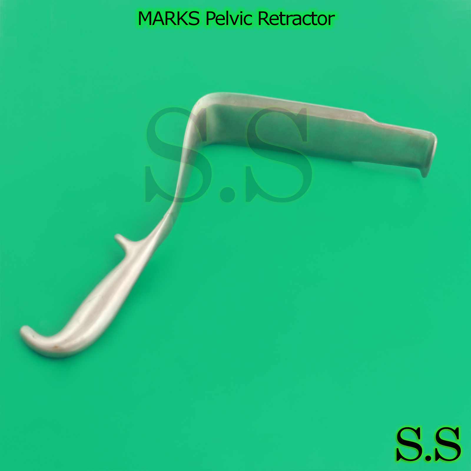 ST. MARKS Pelvic Retractor 7"Working Length Overall 13"