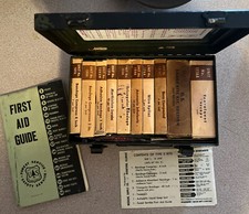 Vintage U.S. Forest Service First of Aid Kit