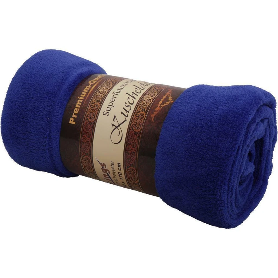 Kuscheldecke Microfaser Tagesdecke Decke Wohndecke, 5 verschiedene Größen XXL - Bild 4 von 4