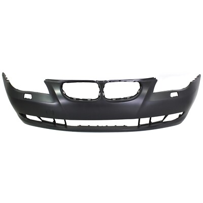 Front Bumper Cover For 2008-2010 BMW 528i Primed with Fog Light Holes BM1000192