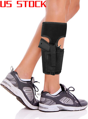 Ankle Holster for Concealed Carry Leg Pistols Gun Holsters with Magazine Pocket